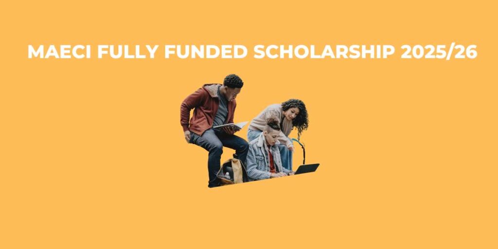 MAECI fully funded scholarship 2025/26